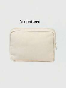1pc "Asthma" Cute Respiratory Care Print Makeup Bag, Large Capacity Toiletry Bag, Unisex, Suitable As Birthday Gift - Multicolor - View 11