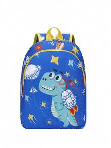 1pc Kindergarten Backpack For Girls, Cartoon Design, Lightweight Double Shoulder Bag For Preschool/Kindergarten Entry - A - View 17