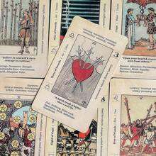 Meaning Tarot Cards, Card Face With Keyword Explanations, 78 English Cards, Suitable For Beginners, Christmas Gift, Divination Card Game - Multicolor - View 9