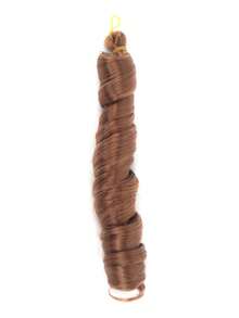 French Voluminous Wavy Crochet Ombre Spiral Braids, Pre-Stretched Synthetic Fiber Dreadlock Hair Extensions, Suitable For Daily Wear And Party - Multicolor - View 23