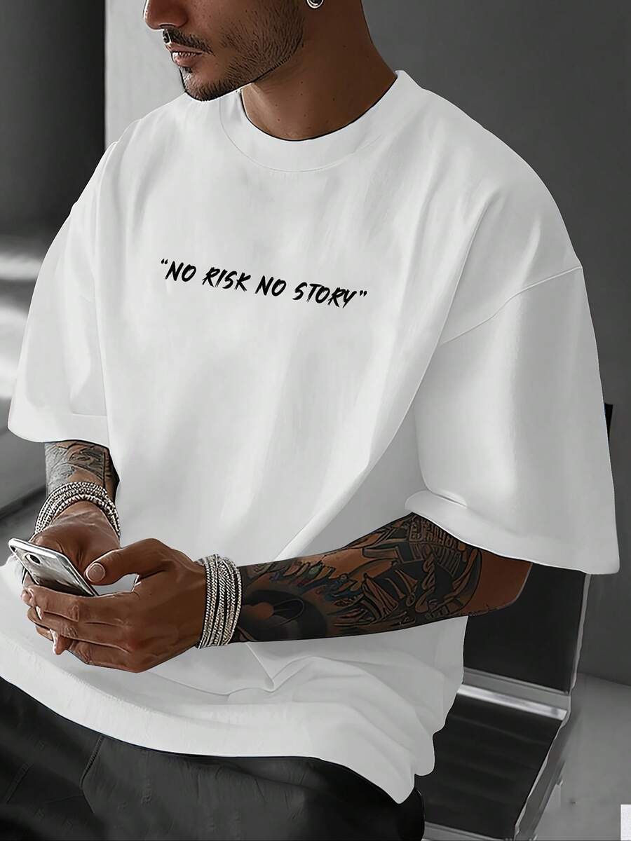 Men T-Shirts - 白色 - 查看 1