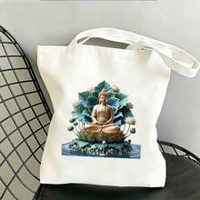 1/2/3pcs Lotus Buddha Heat Transfer Sticker | Zen Blessing DIY Heat Transfer Decal, Suitable For T-Shirts, Sweatshirts, Buddhist Apparel, Canvas Bags And Other Fabric Decorations, Delicate Colors, Durable And Long-Lasting - Multicolor - View 8
