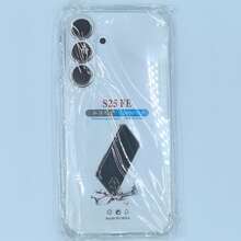 Galaxy 透明氣墊防震手機殼 1.5mm 加厚四角氣囊 鏡頭加高保護 TPU 軟殼 - 無色 - 查看 125