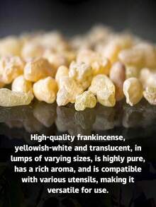 15/50/100g, Quality Frankincense, Incense, Pure And Flawless, Rich Aroma, Elegant And Pleasant, Smokeless And Non-Irritating, Long-Lasting Fragrance, Aromatherapy, Air Purifying, Sleep Aid, Soothing Body And Mind, Gift For Friends And Family, Suitable For Home And Indoor Use. - Frankincense 2 - View 6