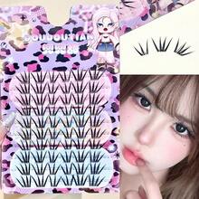 DOUDOUTIAN 60 Clusters Angel Light Transparent Korean Japanese Lashes, 7-12mm Natural Black Brown Cluster Lashes, Sheer Realistic Clear Style For Daily Makeup - View 10