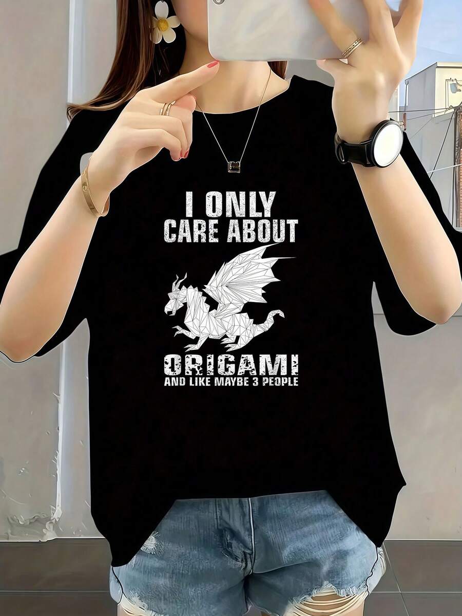 Women T-Shirts - Black - View 1