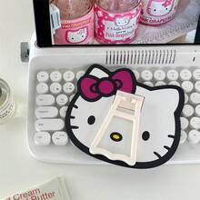 Sanrio 1/Pieza Nuevo Espejo de Cabeza Hello Kitty, Espejo de Maquillaje Plegable de Doble Uso con Soporte y Colgado, Espejo Portátil de Fácil Almacenamiento, Accesorio de Maquillaje, Accesorio de Viaje, Regalo de Cumpleaños, Día de San Valentín, Fiesta de Vacaciones, Regreso a la Escuela, Temporada de Graduación, Baño, Dormitorio, Opción Perfecta para Todas las Estaciones - Multicolor - Ver 9
