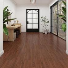 20pcs 5.91X17.72inch Peel And Stick Floor Tile, PVC Plank Flooring Self-Adhesive, Luxury Wood-Look Planks For Installation - Wood Grain Floor Stickers - View 4