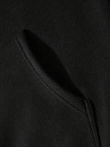 ¡Fete! Sudadera con capucha para hombre San Antonio Culture| Sudadera negra de estilo mexicano, con estampado de mariachi, sombrero mexicano y texto en español, una sudadera holgada e inform - Negro - Ver 3