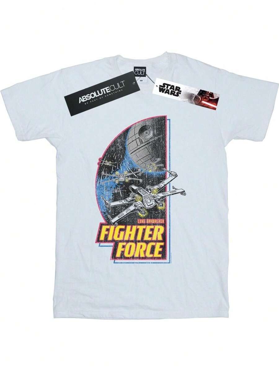 Camiseta Boy Warrior Power - Negro - Ver 1