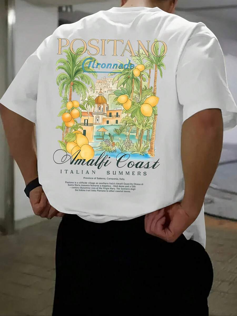 Men T-Shirts - 白色 - 查看 1