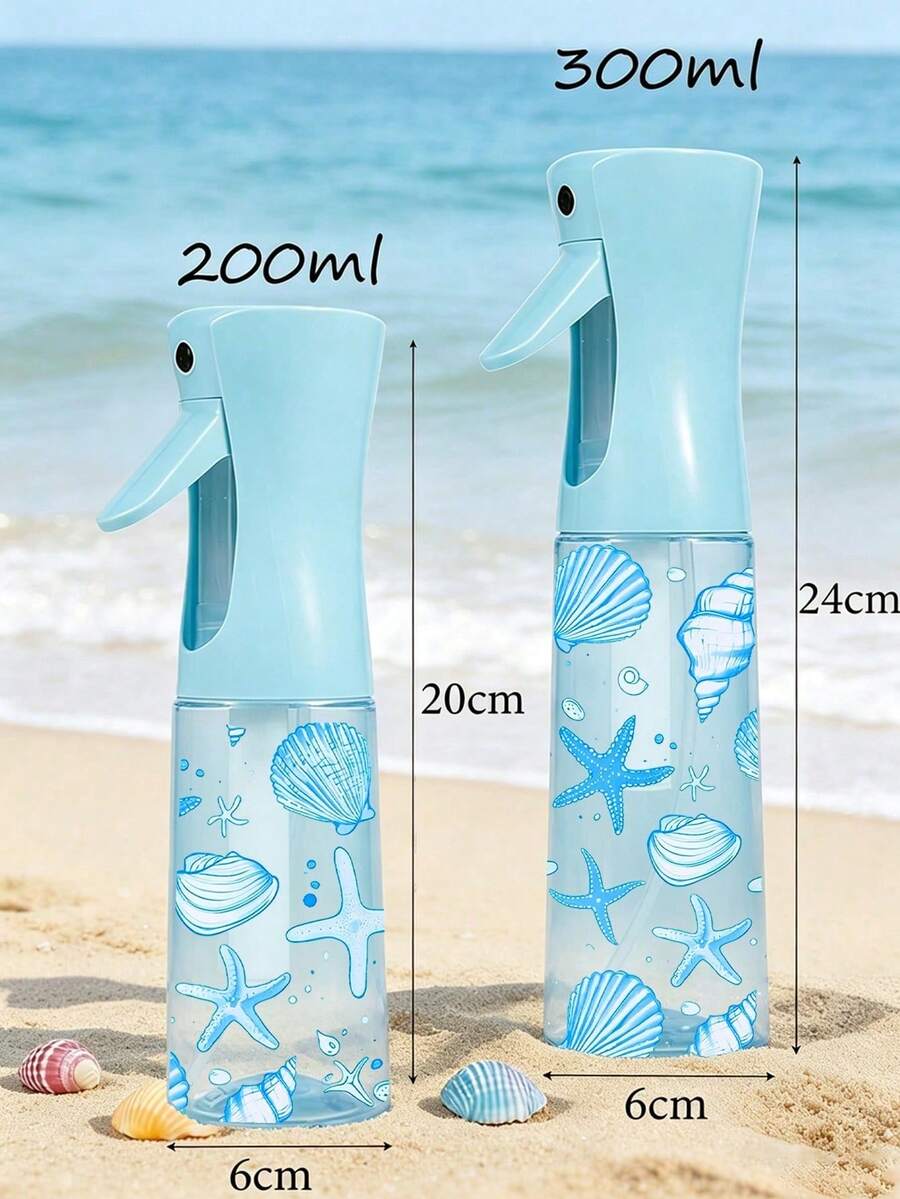 Rosa Schleifenmuster transparente PET-Material nachfüllbare Reise-Sprühflasche - Mehrzweck-Feinsprühflasche, geeignet für Reisen und Geschäftsreisen; kann auch als Make-up-Entferner-Spender und wiederverwendbare Haarspray-Flasche verwendet werden; bietet kontinuierliche Sprühfunktion, entwickelt für Haarstyling, Reinigungspflege, Pflanzenessenz-Sprühen und Gesichtsfeuchtigkeit - Verschiedenfarbig - Übersicht 1