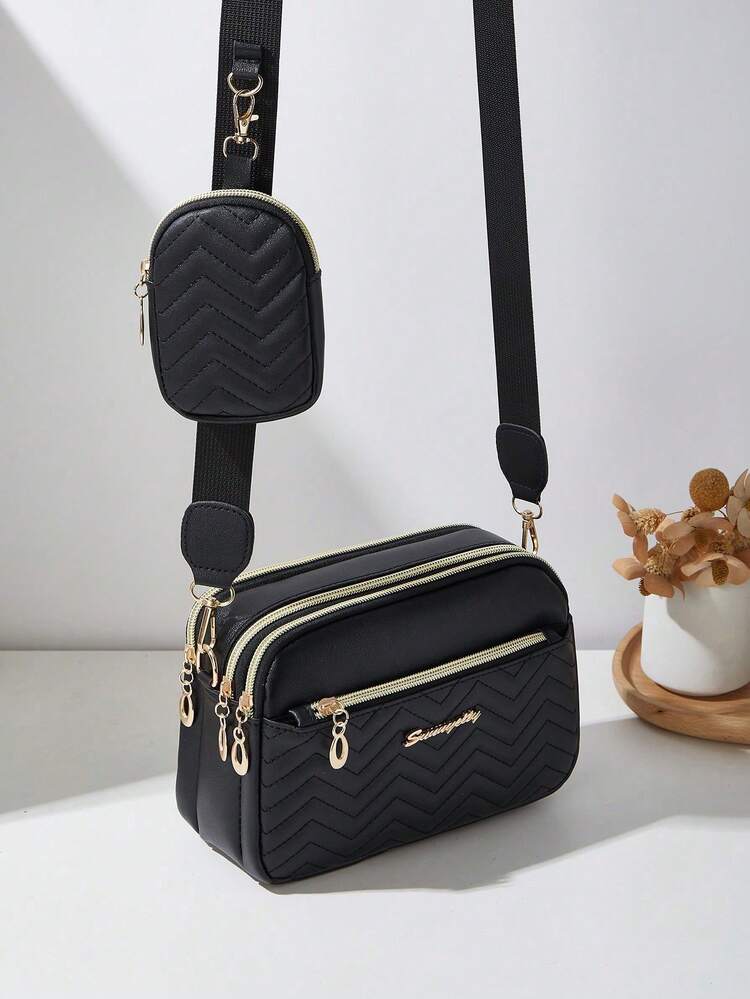Women Belt Bags - Beige - View 1