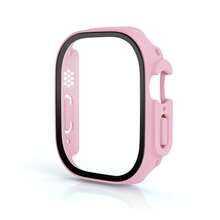 BEIMUSON Glass + Protective Case Compatible With Apple Watch Ultra 3/2/1 49mm Smartwatch PC Buffer Shell + Tempered Glass Screen Protector Series Watch Band Accessories - Multicolor - View 14