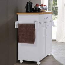 Storage Islands & Carts - White - View 5