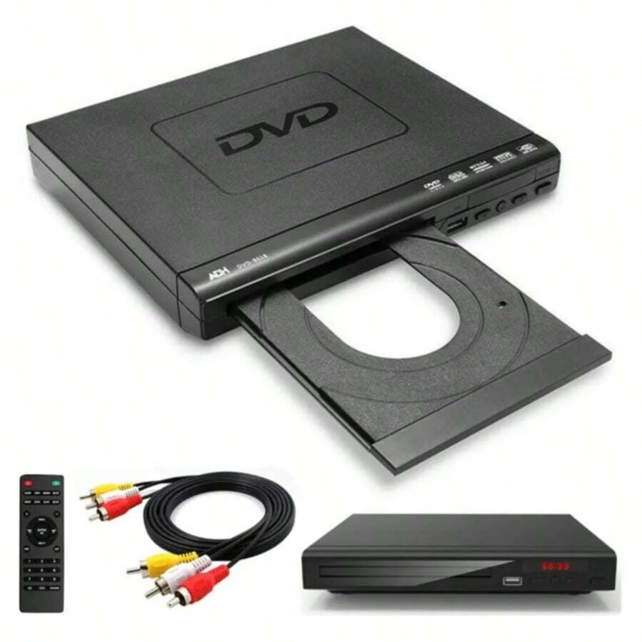 Black DVD, USB, Audio And Video Player For Home Use - View 1