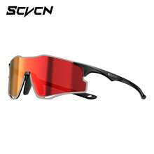 Gafas deportivas de ciclismo SCVCN, diseño clásico para hombres y mujeres, gafas para bicicleta de montaña, bicicleta de carretera y carreras, accesorios para exteriores como golf, pesca, escalada, senderismo, vacaciones y camping - Multicolor - Ver 16