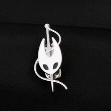 1 pieza Broche Hollow Knight Oruga Clavo Colgante Comandante Grimm Pines de Cómic Unisex Accesorio para Mochila Ropa Insignia Regalo - Multicolor - Ver 13