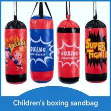 Super Thick Wear-Resistant PU Hanging Kids Boxing Punching Bag, Indoor Home Fitness Training Punching Bag For Boys And Girls, Parent-Child Interactive Combat Sports Fitness Toy - Multicolor - View 4