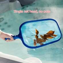 Pool Skimmer Net Set, Adjustable 5-Section 48-Inch Telescopic Aluminum Alloy Pole, Dense Pond Cleaning Net, Fine Mesh Leaf Net, Suitable For Garden Ponds And Hot Tubs, Blue, For Pool Maintenance And Cleaning, Essential Pool Maintenance | Professional Pool Equipment | Durable Pool Net | Pool Cleaning Tools - 6-chaowang - View 13