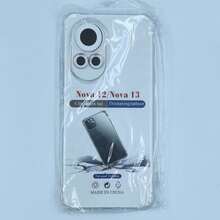 Transparent Air Cushion Anti-Drop Phone Case For Huawei And Honor, Thickened Four-Corner Air Cushion Shock Absorption, Raised Camera And Screen Protection, High-Definition Transparent TPU Soft Shell, Precise Cutouts Anti-Collision, 1.5MM Thickened Air Cushion Shock Absorption Design, Daily Drop And Collision Protection - Clear - View 96