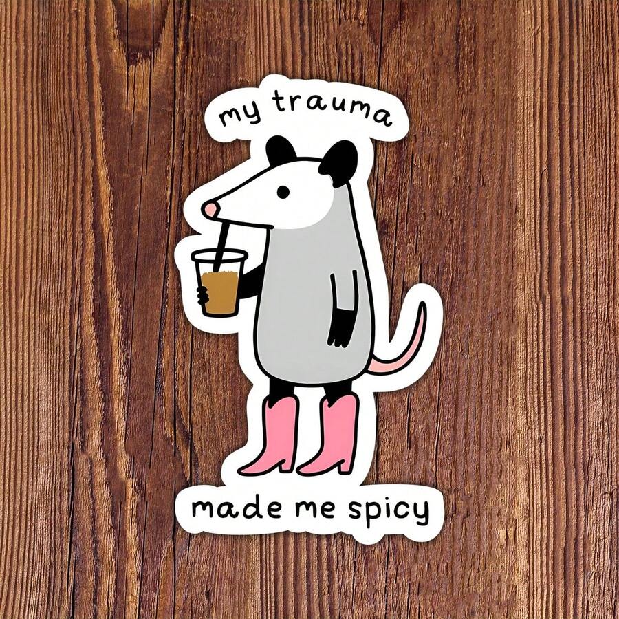 3Inch 1PC Local Taxes Included Funny Minimalist Sticker Cute Everyday Humor Decal For Laptops Water Bottles Notebooks Cups For Students Teachers Office Workers Creatives Retail Workers Commuters And Anyone Who Loves Dry Practical Comedy - A - View 1