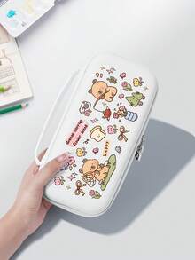 1件卡通動物田園風圖案保護殼，相容於Switch/Switch 2代遊戲主機配件，相容於新Switch 2 (2025)/Switch OLED/Switch NS/Switch Lite遊戲主機保護殼、收納包、卡槽底座、遊戲主機保護殼/套，柔軟親膚材質，保護您心愛的遊戲主機，送給Switch玩家的最佳禮物 - 多色 - 查看 9