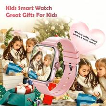Reloj inteligente para niños 2026, pantalla de alta resolución, múltiples modos deportivos, podómetro, seguimiento de actividad, control de música, control de cámara, diseño minimalista, multilingüe, regalo ideal para niños, la mejor opción de regalo para niños - Multicolor - Ver 6