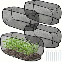 1pc Foldable Pop-Up Mesh Plant Greenhouse Cover, Durable And Sturdy Material, Raised Bed Animal And Insect Protection Net, Suitable For Fruits, Vegetables And Seedlings, Reusable - Multiple Styles - View 12