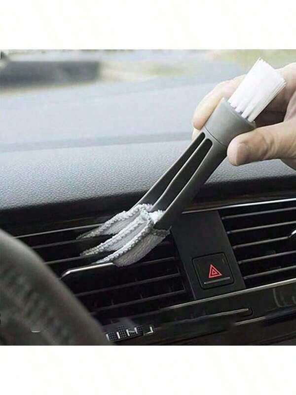 1/2 Buah Sikat Pembersih Ventilasi Udara Mobil - Sikat Interior Lembut, Alat Pembersih Interior Mobil, Aksesoris Mobil