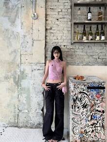 Women Tops - Pink - View 6