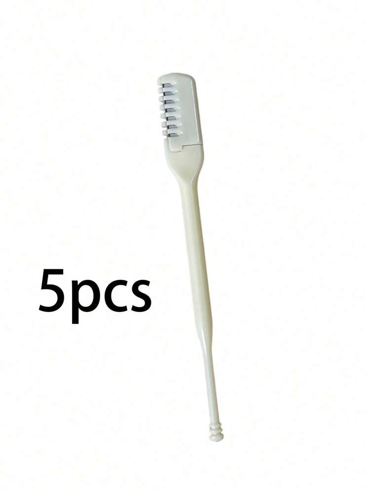 2-In-1 Manual Double-Sided Nose Hair Trimmer, Painless Nose Hair Removal Tool, Unisex Washable 360° Rotating Nose Hair Cleaner, Portable And Easy To Use, Suitable For Home And Travel, Beauty Accessory - Multicolor - View 12