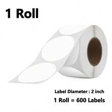 Label Termal Berbagai Ukuran Stiker Barcode Label Pengiriman Putih Label Surat Perekat Diri Kompatibel dengan Printer Label Termal Rollo/Zebra - View 13