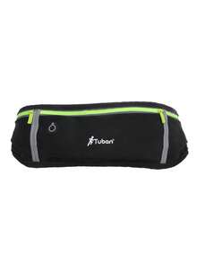 Cinto de Corrida Slim com Bolsa de Cintura, Orifício para Auriculares, Tiras Refletoras, Fecho de Correr , Bolso para Telemóvel, Fanny Pack Mãos Livres para Treino, Fitness, Ginásio e Viagens - Multicolorido - Ver 11
