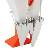 YUNRUX Manual Seed Drill, Fertilizer Applicator, Handheld Seed Drill, Vegetable Double Row - C - 查看 3