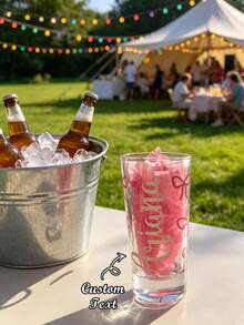 Personalisierte Weingläser, Valentinstag- und beste Freundin Partygeschenke, personalisierter Text oder Muster, geeignet für Hochzeiten, Geburtstage, Feiern, personalisierte Valentinstagsgeschenke für Freunde, Familie und Paare, Veranstaltungen, Zusammenkünfte, Küchenutensilien - Mehrfarbig - Übersicht 2