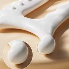 1–10pcs/Set Gua Sha Scraping Gua Sha Tool, Smooth & Rounded 5-Tooth Resin Material, Suitable For People With Muscle Tension - White - View 3