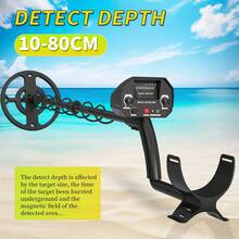 Detector de Metales Treasure Hunter MD4030 Pro Profesional Pinpointer de Oro Detector Subterráneo de Alta Sensibilidad Detector de Tesoros - Negro - Ver 8