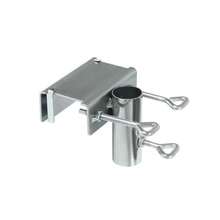 Umbrella Fixing Clip Bracket – Heavy Duty Parasol Stand Holder For Umbrella - Silver - View 2