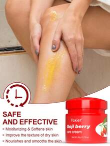 Natural Goji Berry Plant Extract Joint Moisturizing Cream, Gentle And Skin-Friendly, Lightweight And Easily Absorbed, Suitable For Elderly, Adults, Sports And Labor Workers Daily Skin Hydration And Softening Care - 20G - View 2