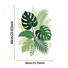 熱帶龜背葉印花廚房手巾，抗皺裝飾性抹布。超強吸水、可機洗，適合廚房清潔、日常居家裝飾與禮品選擇 - 彩色 - 查看 4