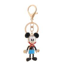 Disney 1件裝迪士尼米奇鼠包包吊飾配件 卡通造型包掛件鑰匙圈 日常佩戴包包裝飾 派對禮物 萬聖節 - 彩色 - 查看 7