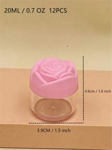 20ml 空小瓶套組，適用於亮粉彩妝工具與小配件收納包裝，批發 - 查看 10