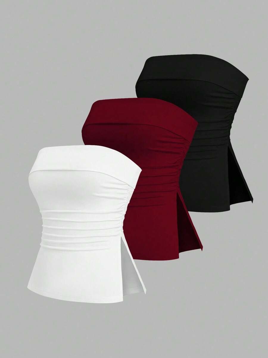 Versatile And Casual Women's Tube Top - 多色 20 - 查看 1