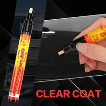 1pc Car Scratch Repair Pen Transparent Paint Marker Aluminum Tube Waterproof Non-Fading Sun-Resistant FixitPro Oil-Based Car Scratch & Scuff Repair Pen - Multicolor - View 2