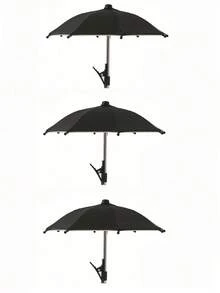 1/2pcs Mini Portable Sunshade Umbrella With Universal Clip Holder, Outdoor Sun Protection For Phones, Kindle, Navigation Devices, Anti-Glare Phone Screen Cover, Rain & Sun Proof, Essential For Travel - Multicolor - View 54