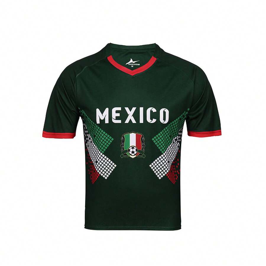 Original Patented Soccer Jerseys Of 48 Teams For The 2026 World Cup: Brazil, Argentina, England, Germany, France, Short Sleeve - 酒紅色 - 查看 1