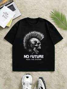 T-shirts för män - Svart - Visa 2