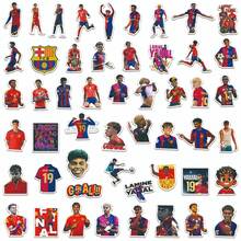 50 Stickers Featuring Designs From The 2026 FIFA World Cup, Including The Tournament Mascot, Maple, Mesayu, And Klachi, Perfect For Decorating Journals, Tablets, Phones, And For Fans School Supplies - A - View 11