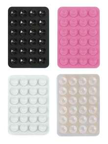 1/4/5/10/20pcs Silicone Adhesive Phone Stand, Non-Slip Phone Case Holder, Hands-Free Selfie Video Stand, Multi-Function Phone Accessory, Compatible With All Phone Models - A - View 16